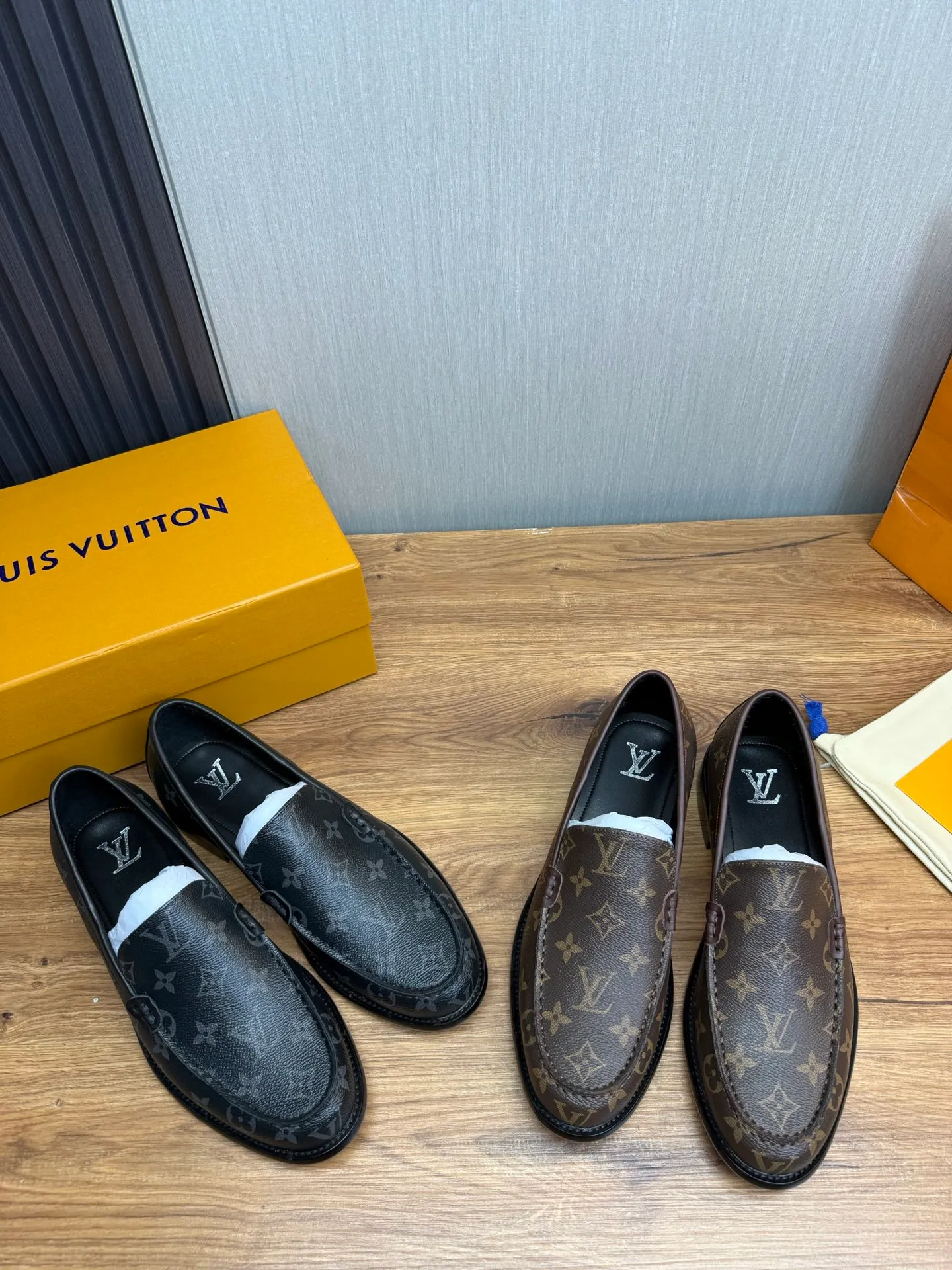 Factory 660💰 LV. Men's business casual leather shoes, all made of imported original brand leather, just to create a more comfortable wearing experience, original non-slip and wear-resistant outsole ✔️16-45 (38.45 non-returnable)
